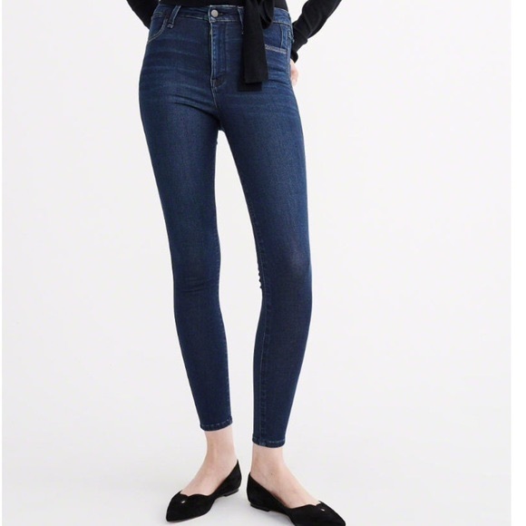 a&f skinny jeans (23 waist) - Picture 1 of 4